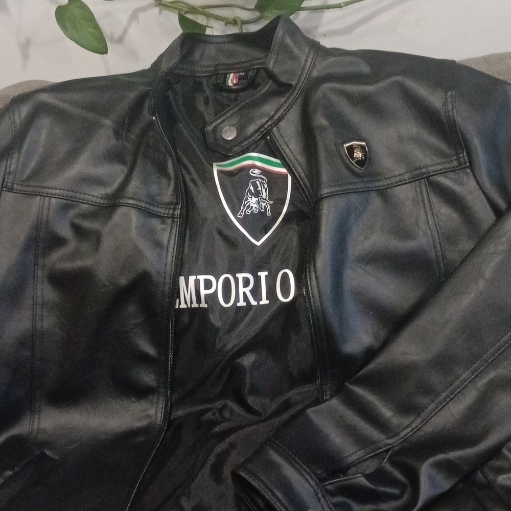 Leather jacket